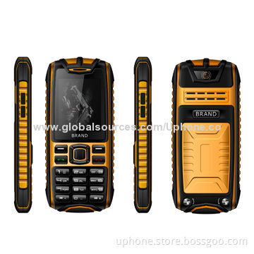 Waterproof phone with 2.0", 64MB+64MB, 0.3MP, big battery, outdoor phone